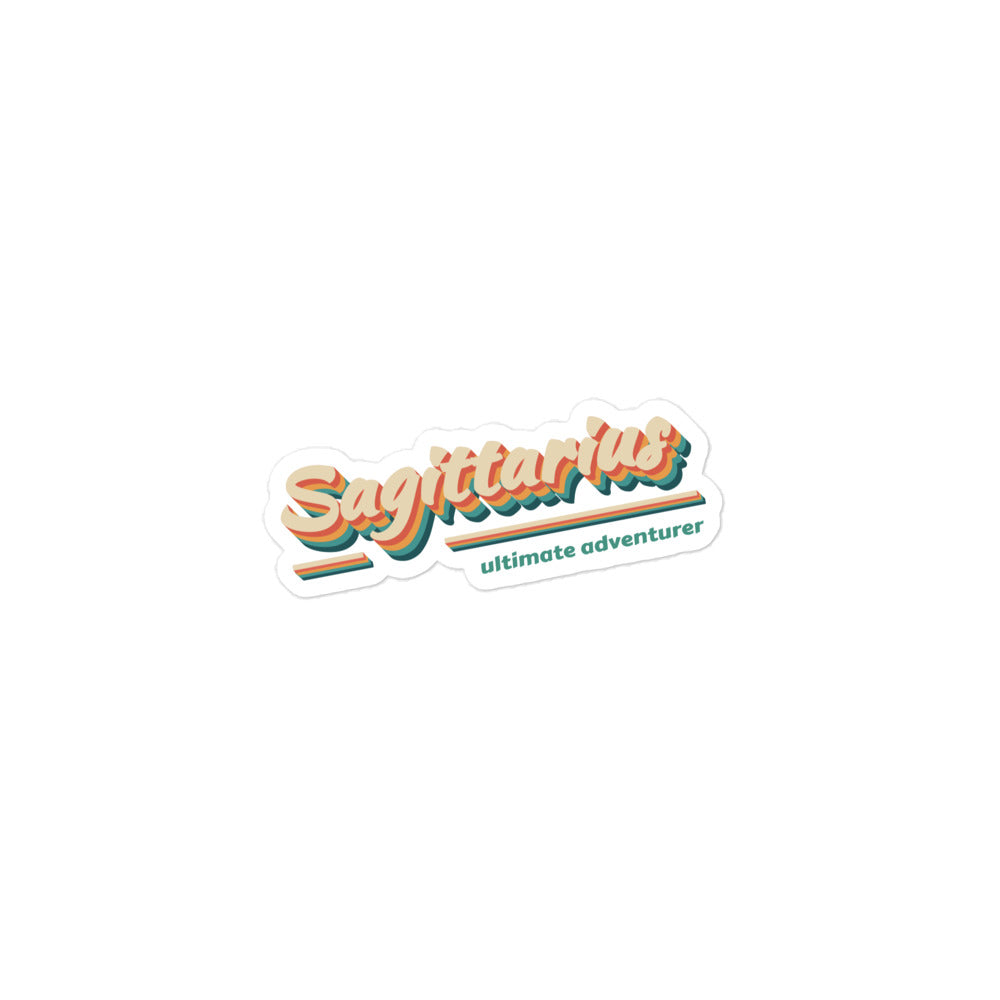 Sagittarius - Let's Go Sticker