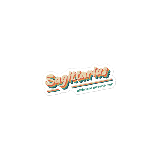 Sagittarius - Let's Go Sticker