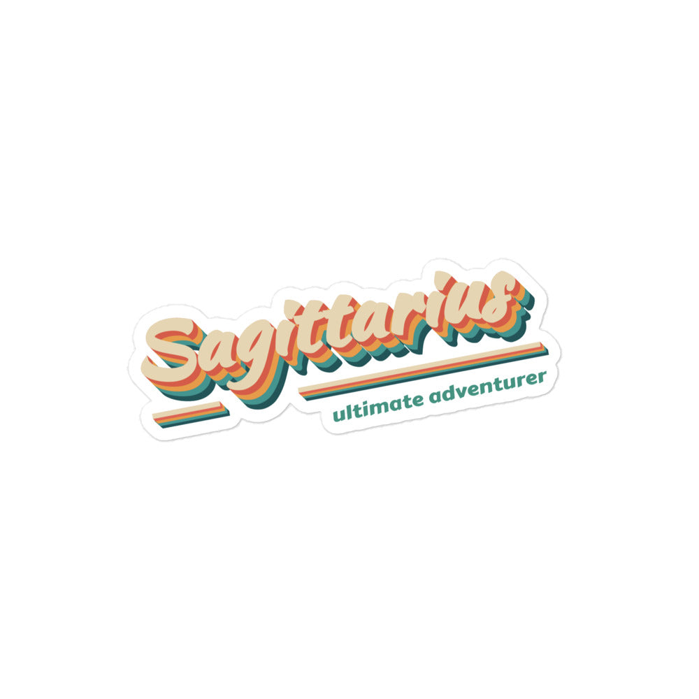 Sagittarius - Let's Go Sticker